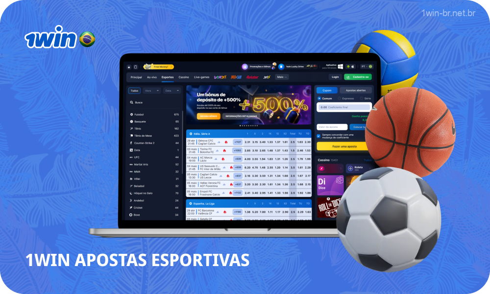 Uma casa de apostas online popular no Brasil, a 1win oferece uma grande seleção de eventos esportivos em diversos esportes e a possibilidade de fazer apostas através do site oficial ou aplicativo móvel para Android e iOS