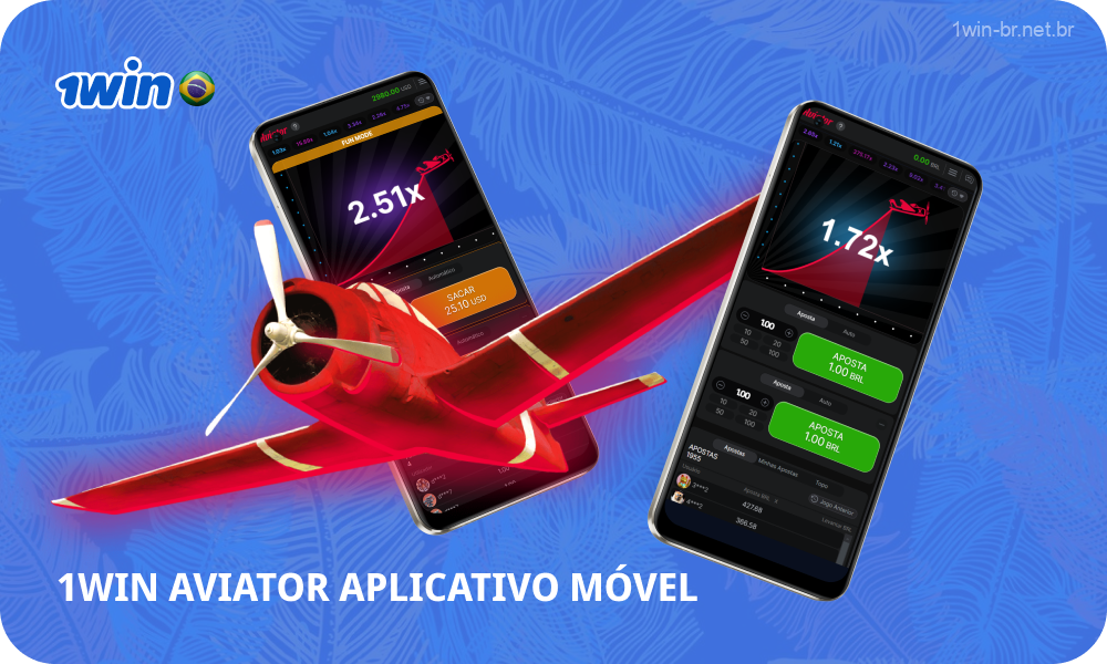 Os jogadores do 1win Aviator no Brasil podem baixar um prático aplicativo móvel para Android e iOS para jogar com conforto onde quer que estejam