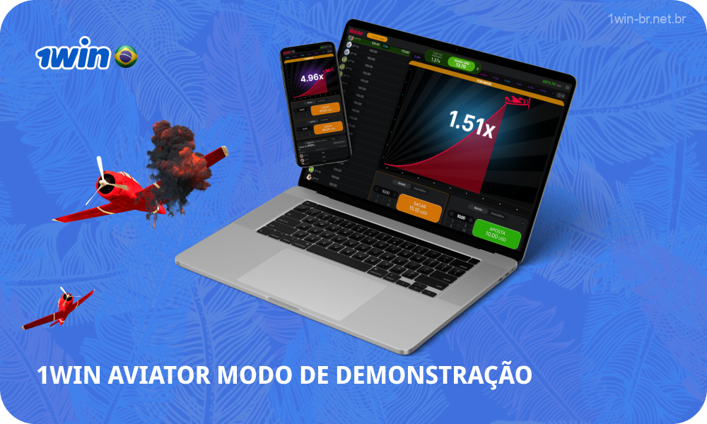 Os jogadores brasileiros podem usar o modo de demonstração 1win Aviator para aprender as regras e praticar o jogo sem o risco de perder dinheiro real, o que ajuda os novatos a se prepararem antes de passarem a jogar com dinheiro real