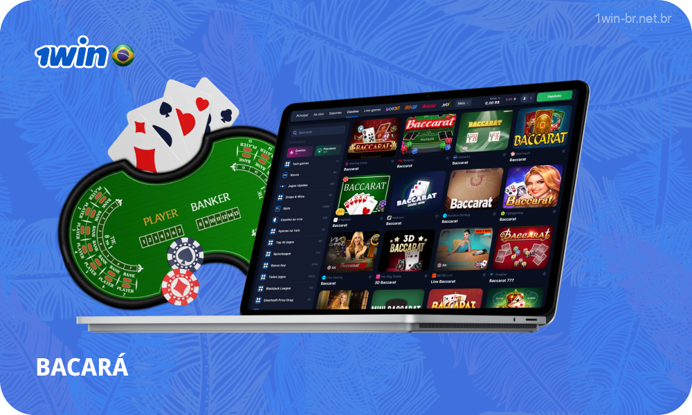 O 1win Casino oferece aos seus usuários a oportunidade de jogar o popular jogo de bacará ao vivo no Brasil com regras simples e diversas variações.