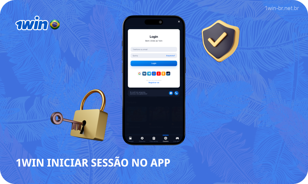 Para fazer login no aplicativo 1win em seu dispositivo móvel, os jogadores brasileiros devem clicar no botão de login no canto superior direito, inserir seu endereço de e-mail e senha