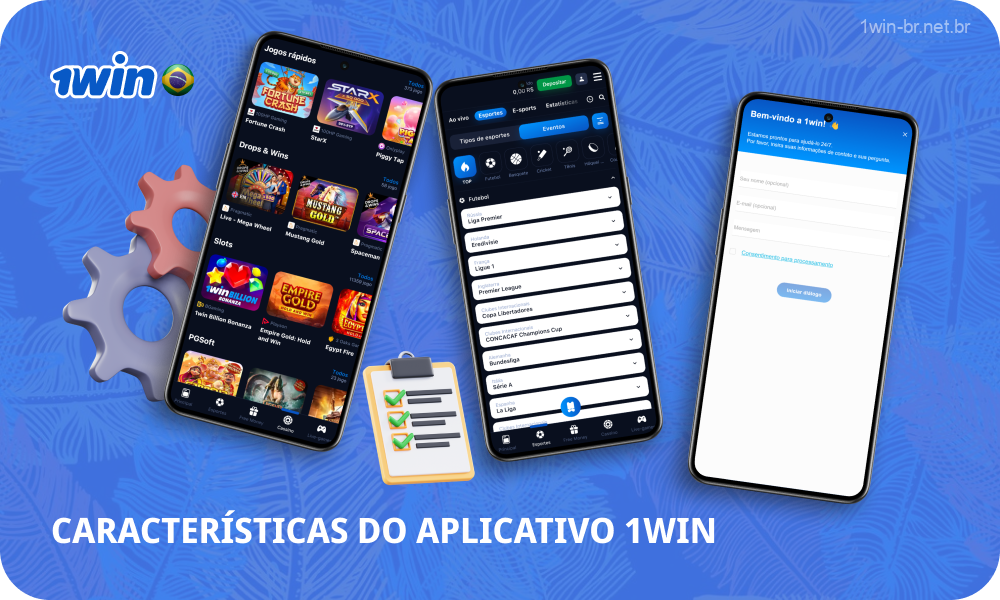 A aplicação móvel 1win para Android e iOS oferece aos jogadores brasileiros um acesso fácil ao casino e às apostas desportivas nos seus smartphones