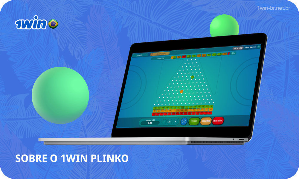 Usuários da 1win Brasil podem jogar o rápido e divertido jogo Plinko no site oficial e aplicativo mobile da empresa