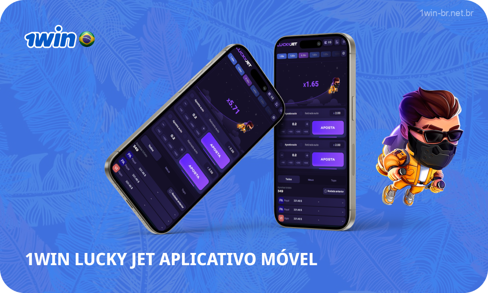 Para jogar 1win Lucky Jet no seu dispositivo móvel, os jogadores do Brasil podem baixar o aplicativo gratuito para Android ou iOS no site oficial do cassino