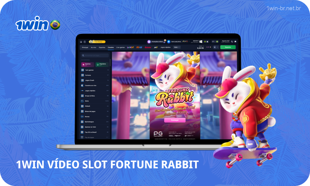 O vídeo caça-níqueis Fortune Rabbit no cassino 1win Brasil é um jogo conveniente e emocionante com a capacidade de jogar tanto com dinheiro real quanto no modo de demonstração