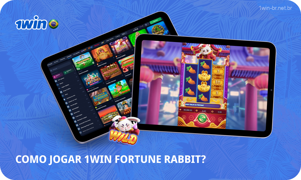 Para jogar Fortune Rabbit no 1win, os jogadores do Brasil precisam acessar o site do cassino, encontrar o jogo, ajustar a aposta e clicar em Bola para iniciar a rodada