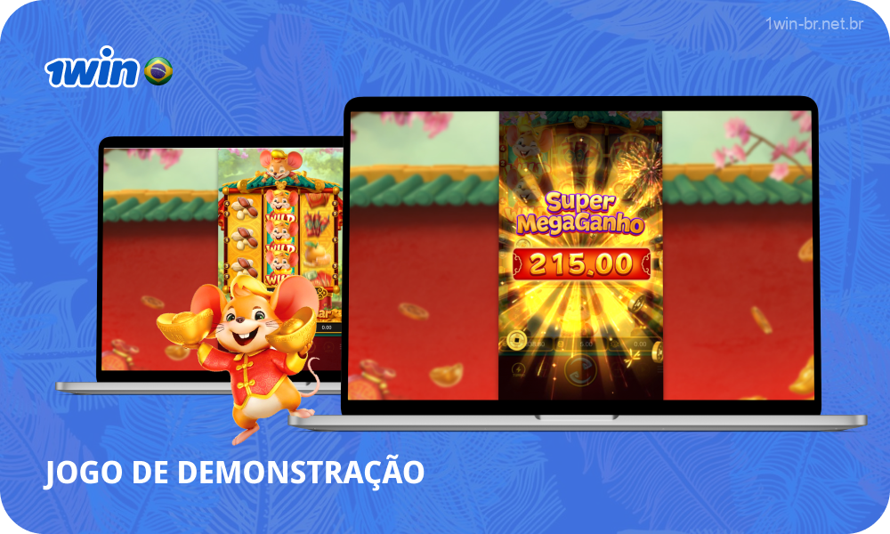 O modo demo da máquina caça-níqueis Fortune Mouse oferece aos jogadores do cassino 1win Brasil a oportunidade de jogar a versão gratuita do jogo com todos os seus recursos e bônus sem o risco de perder dinheiro real