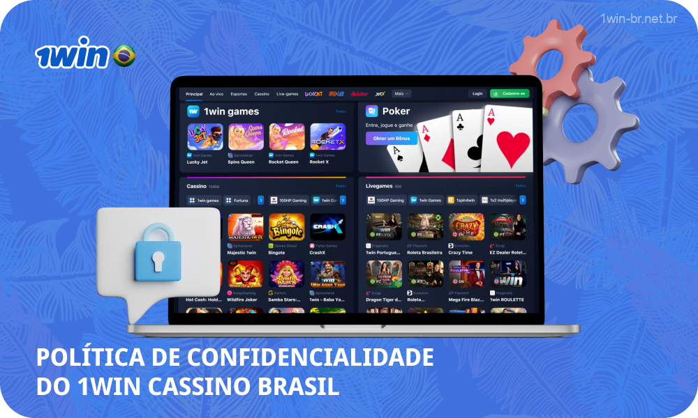 A política de privacidade do 1win Casino no Brasil garante o anonimato dos dados pessoais dos jogadores e sua inacessibilidade a terceiros